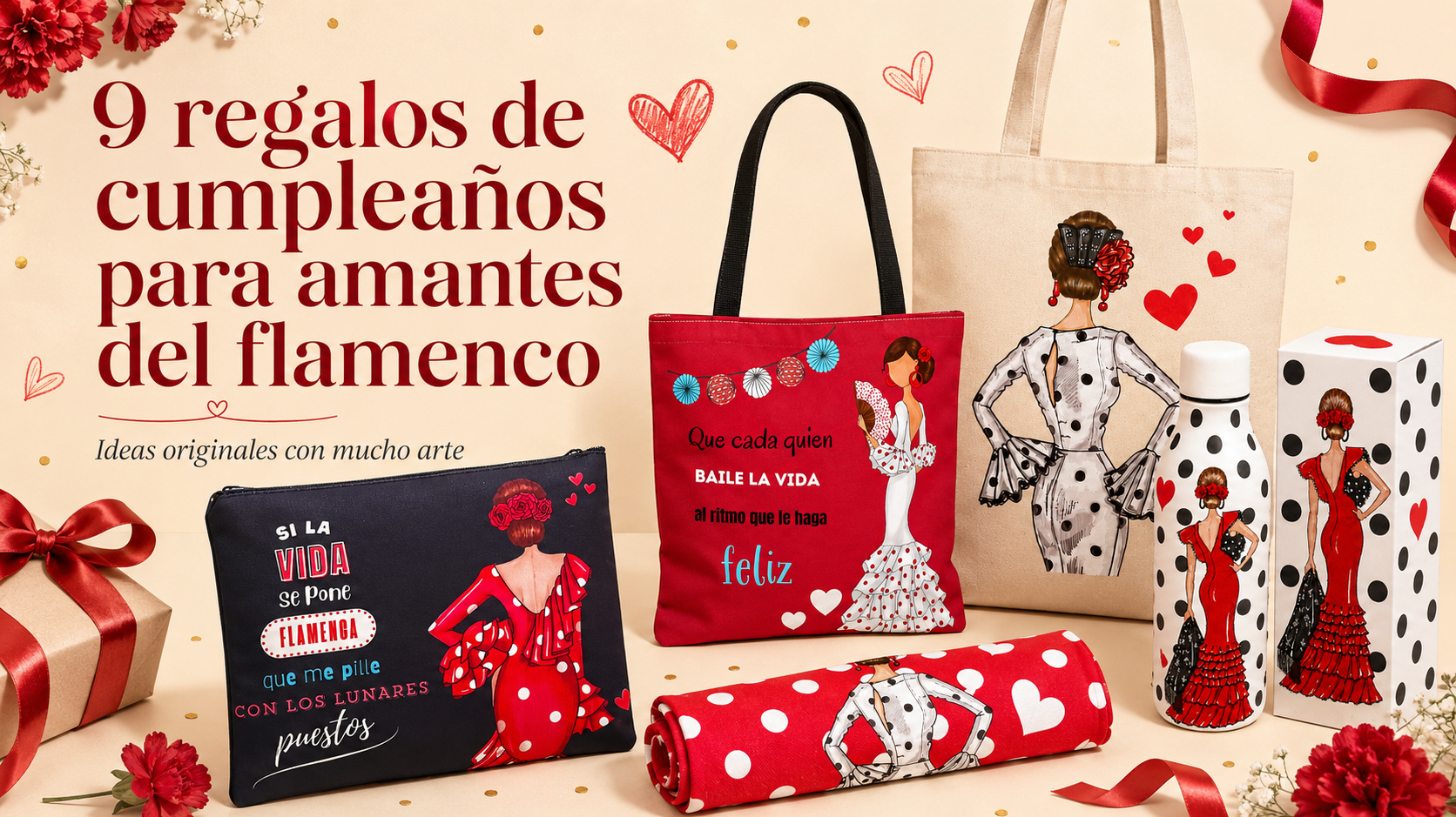 Regalos de cumpleaños para una mujer que ama el flamenco: 9 ideas originales