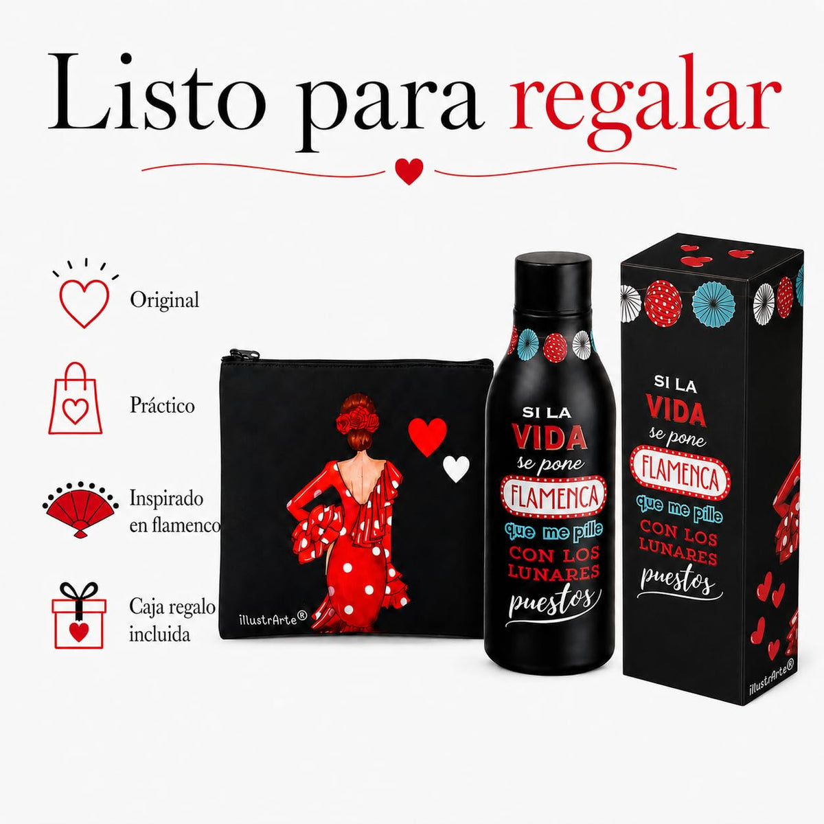 Pack botella + neceser Granada – Macarena Frase + Macarena Liso – vista 6