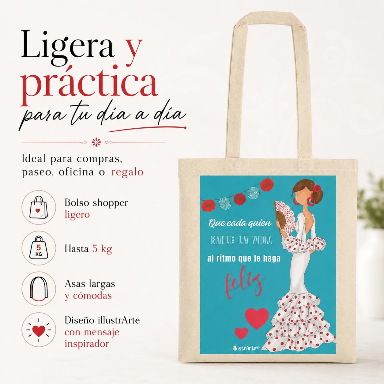 Bolsa tote Cádiz flamenca Pepa Feliz 7