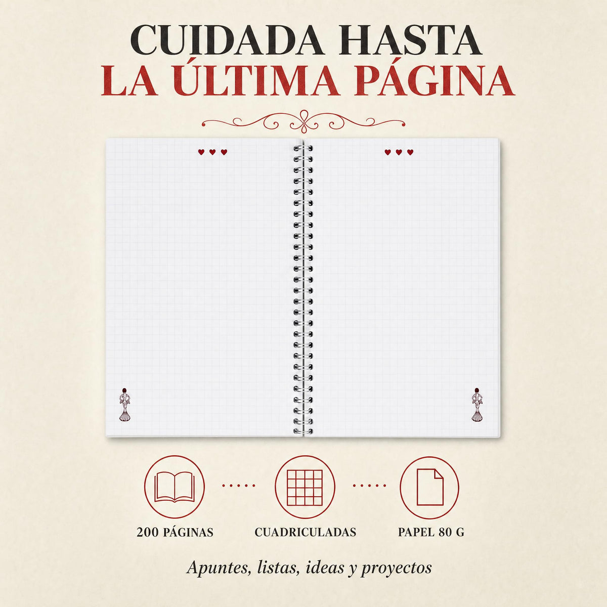 Libreta flamenca illustrArte – María Blanco – vista 4