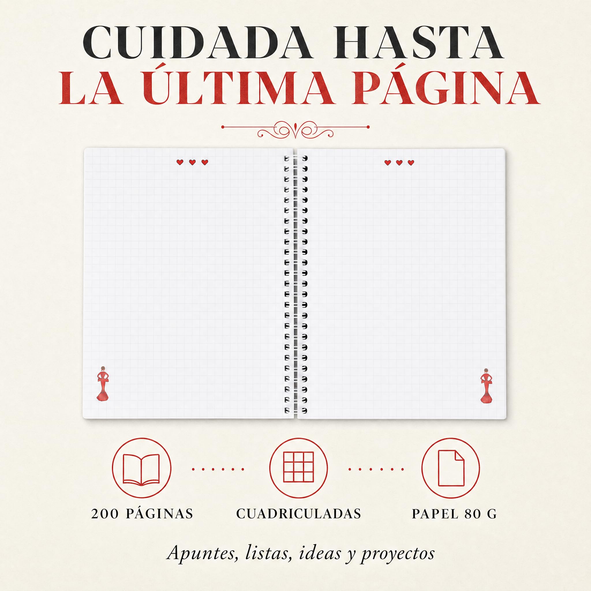 Libreta flamenca illustrArte – María Rojo – vista 4