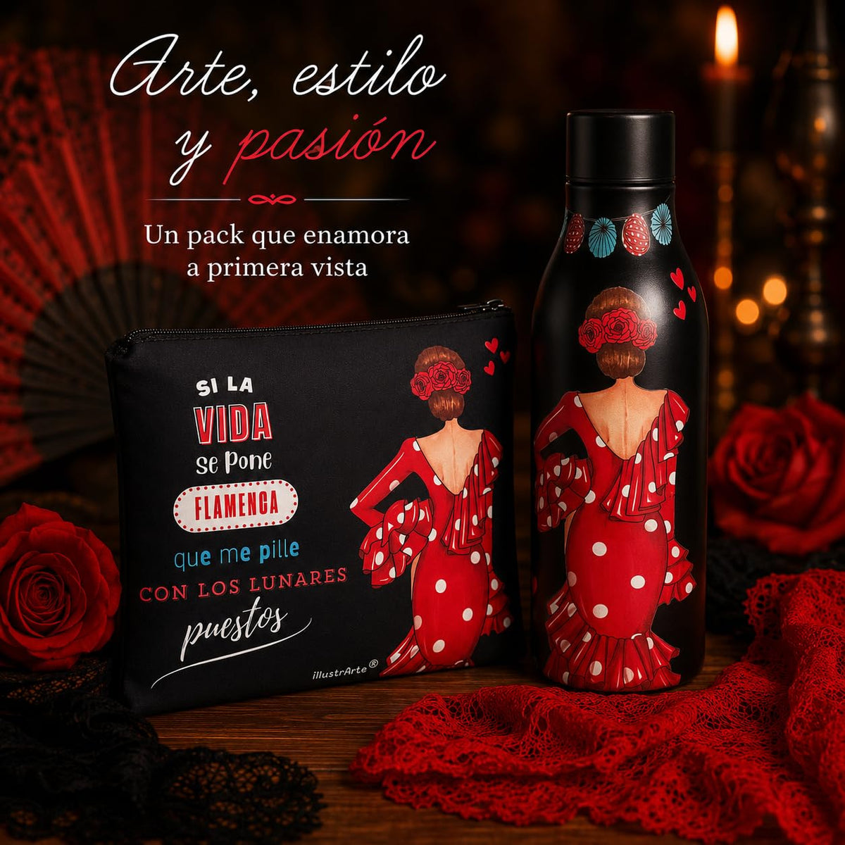 Pack botella + neceser Granada – Macarena Frase + Macarena Frase – vista 8