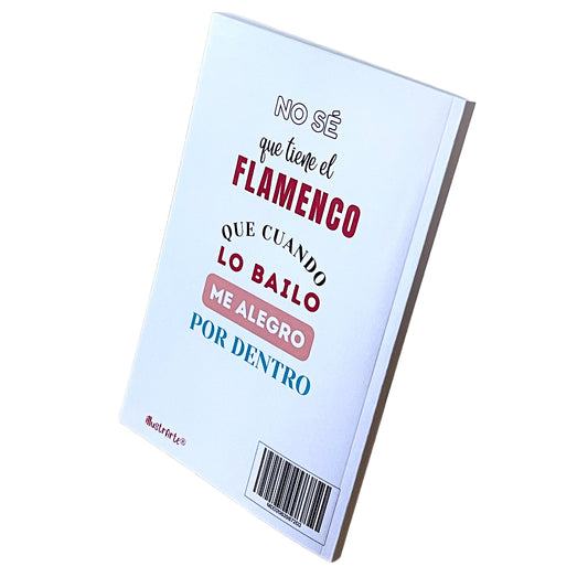 Cuaderno Flamenco “Antonia” – 6×9” (15,24×22,86 cm) – 120 Páginas Rayadas – Diseño illustrArte