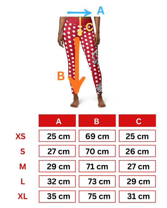 Mallas Personalizables - Modelo Flamenca Isabel con fondo negro y corazones