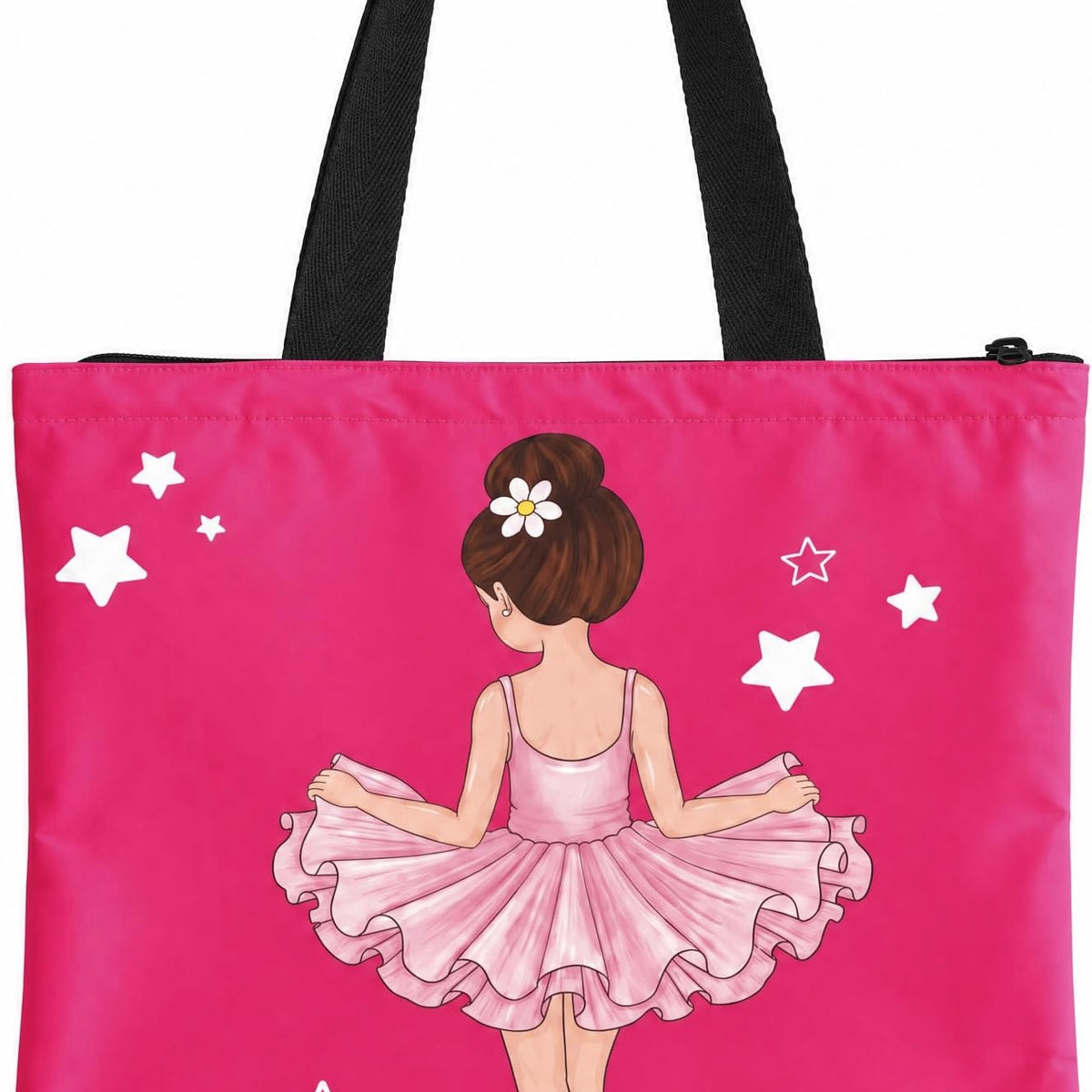 Ballettas illustrArte 40 x 40 cm met rits – ontwerp Tina – hoofdafbeelding