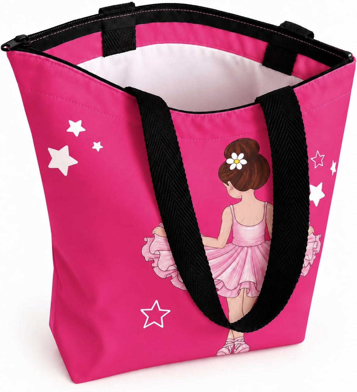 illustrArte ballet bag 40 x 40 cm with zip – Tina design – view 3