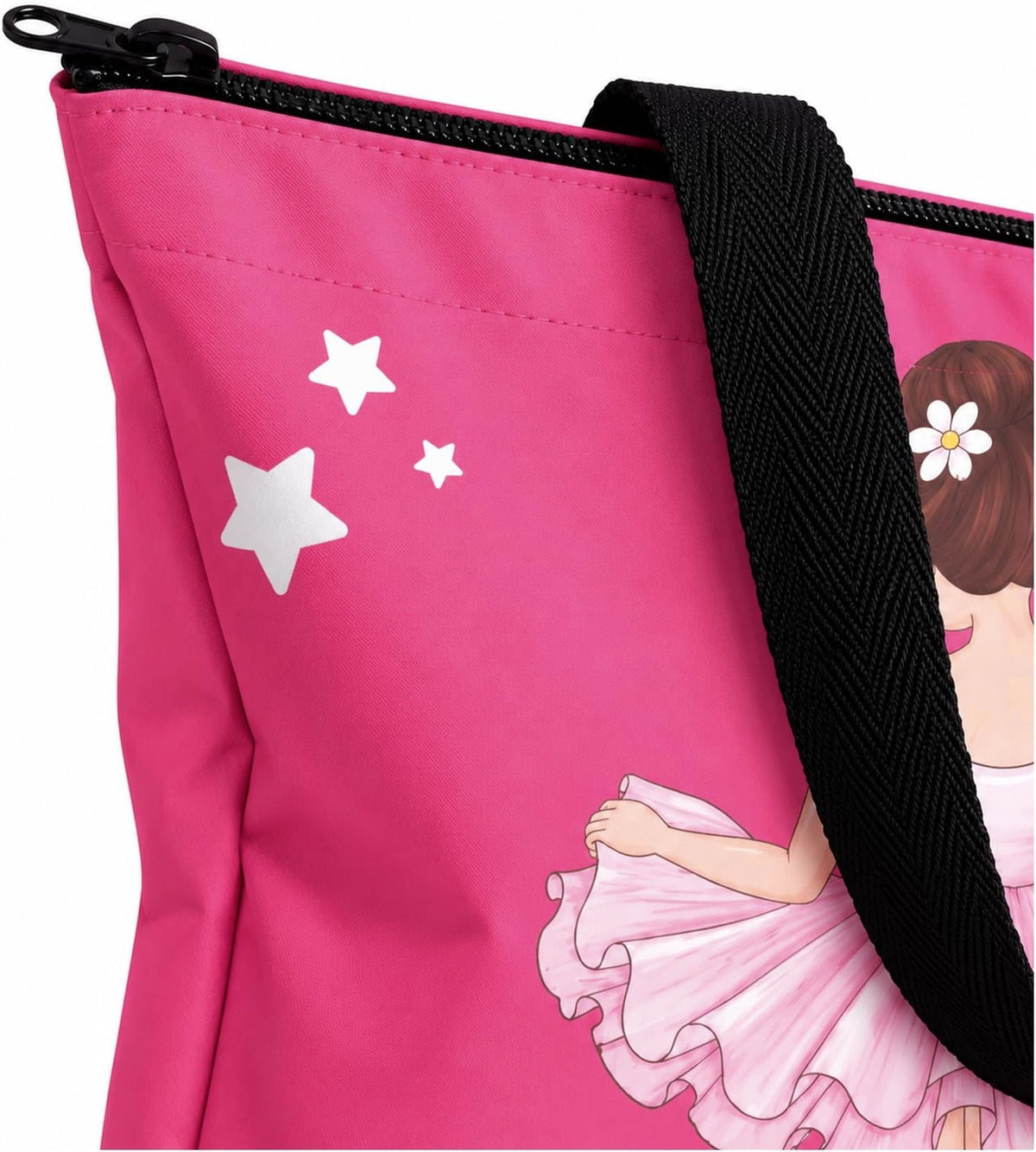 illustrArte ballet bag 40 x 40 cm with zip – Tina design – view 7