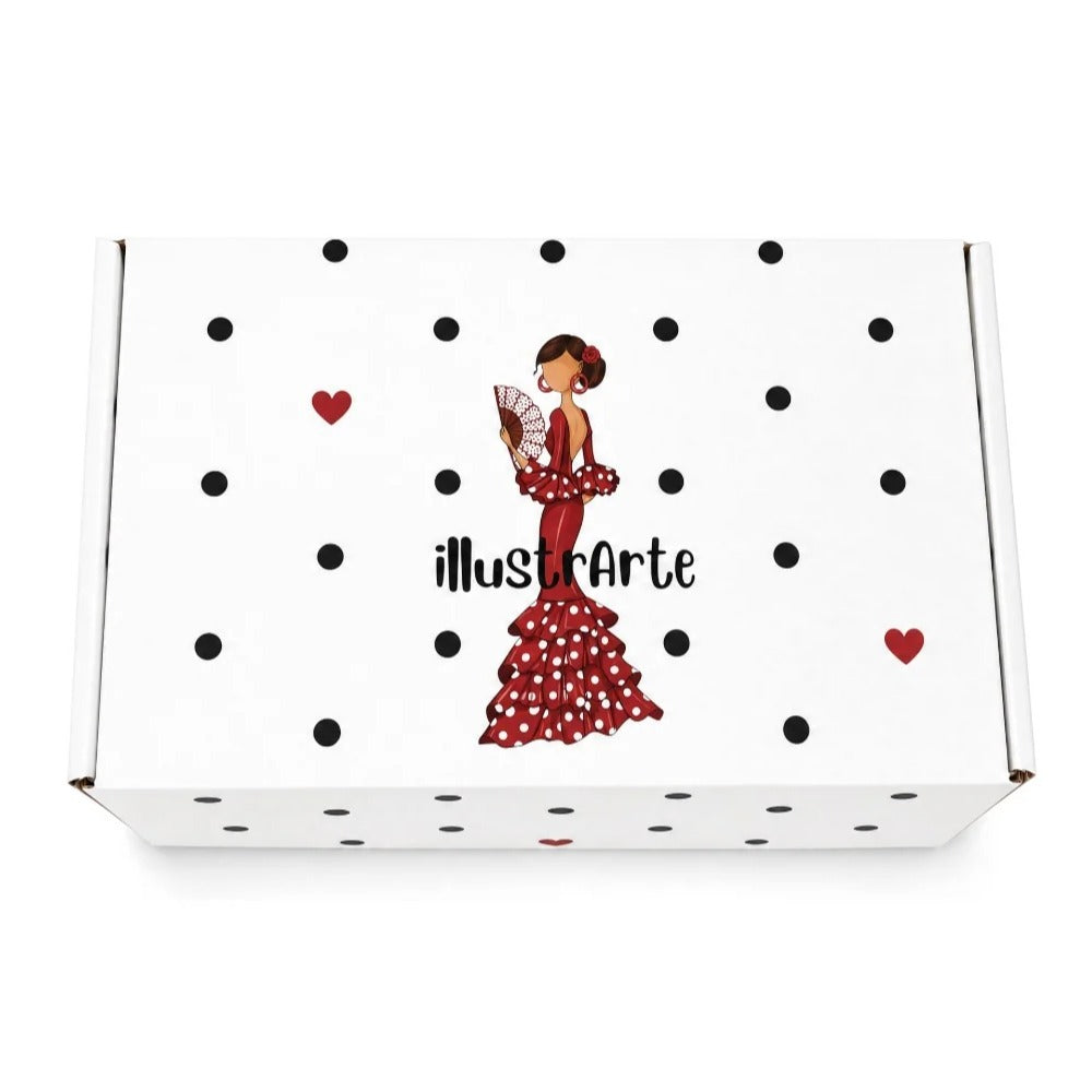 Caja de regalo illustrArte flamenca