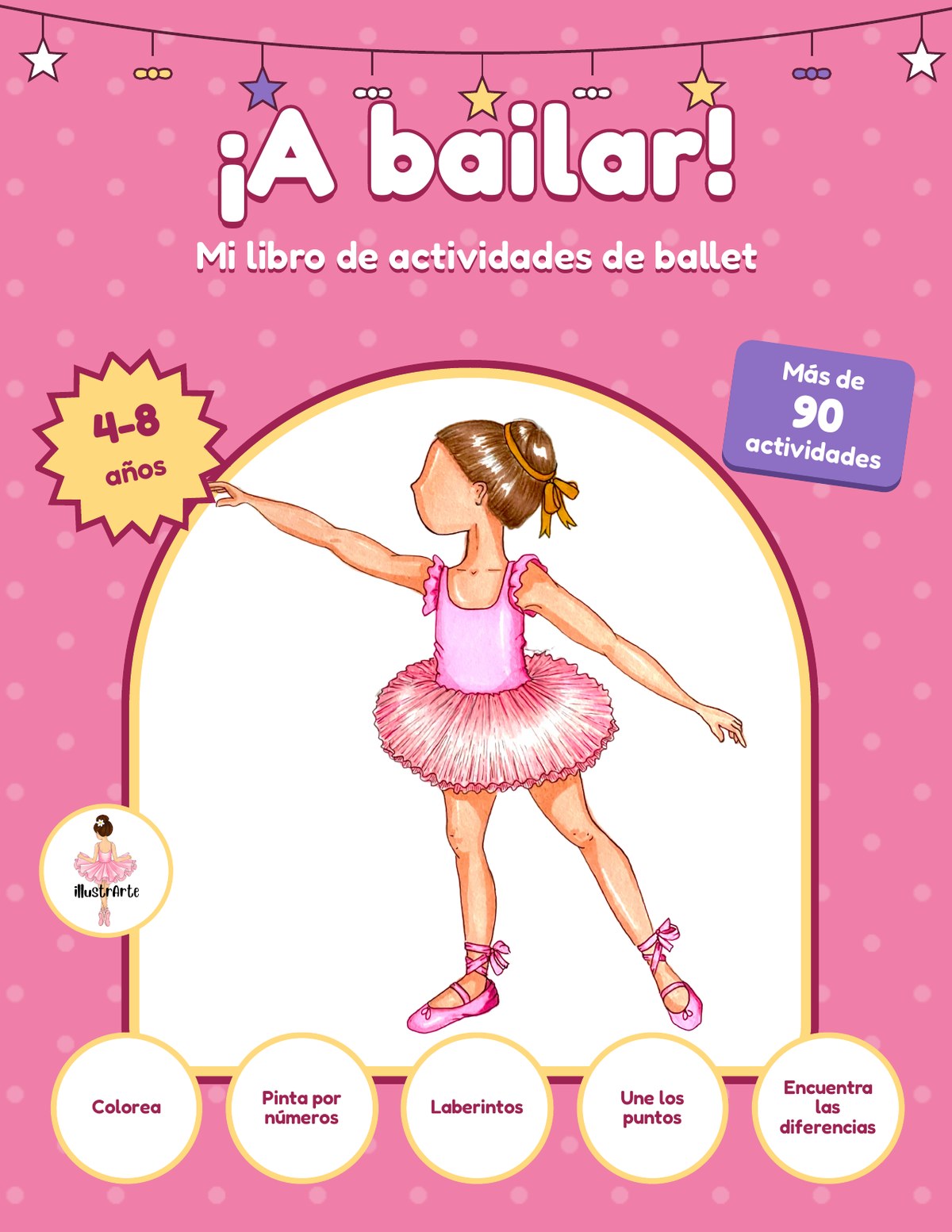 ¡A bailar! Mi libro de actividades de ballet - portada