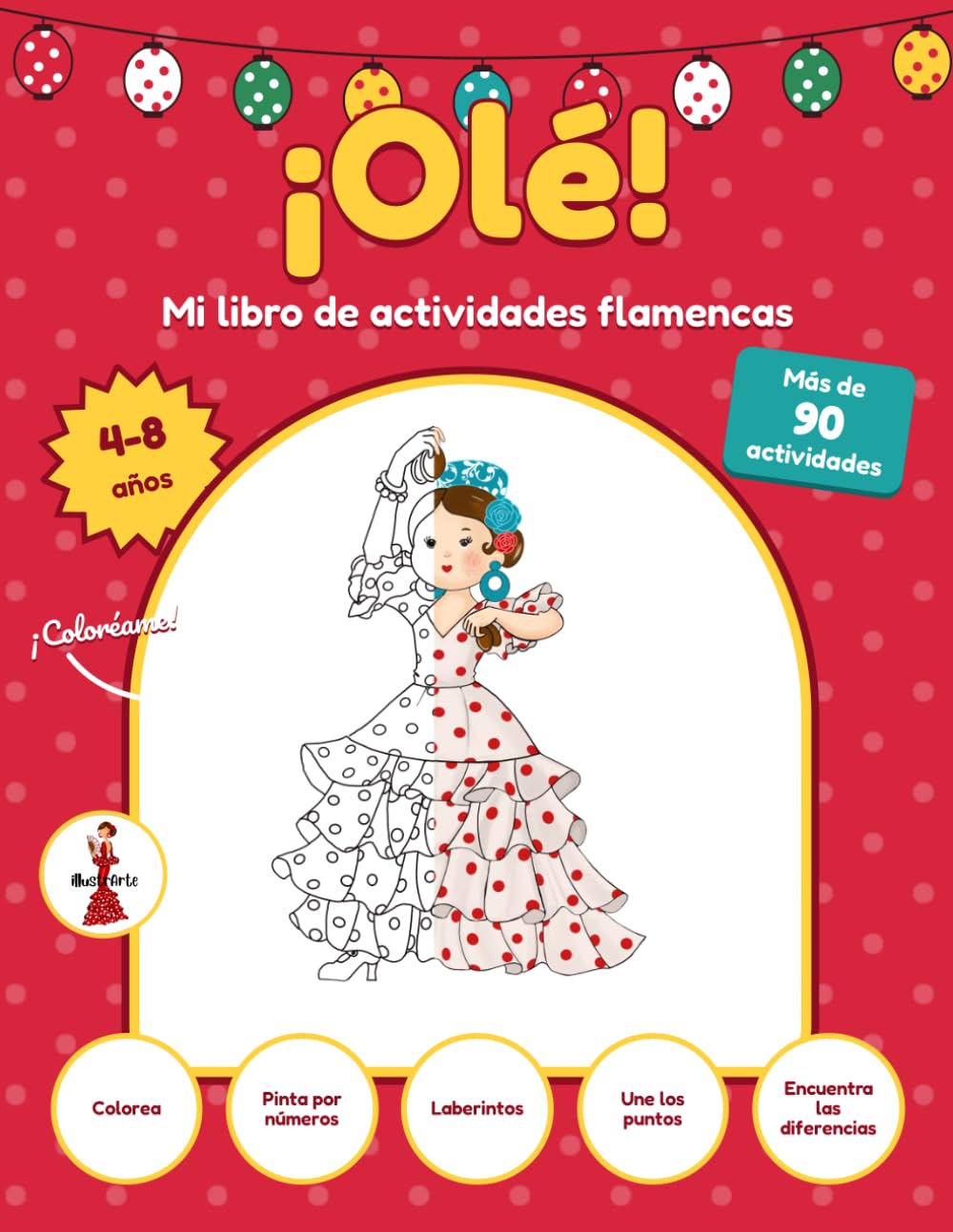 ¡Olé! Mi libro de actividades flamencas - portada