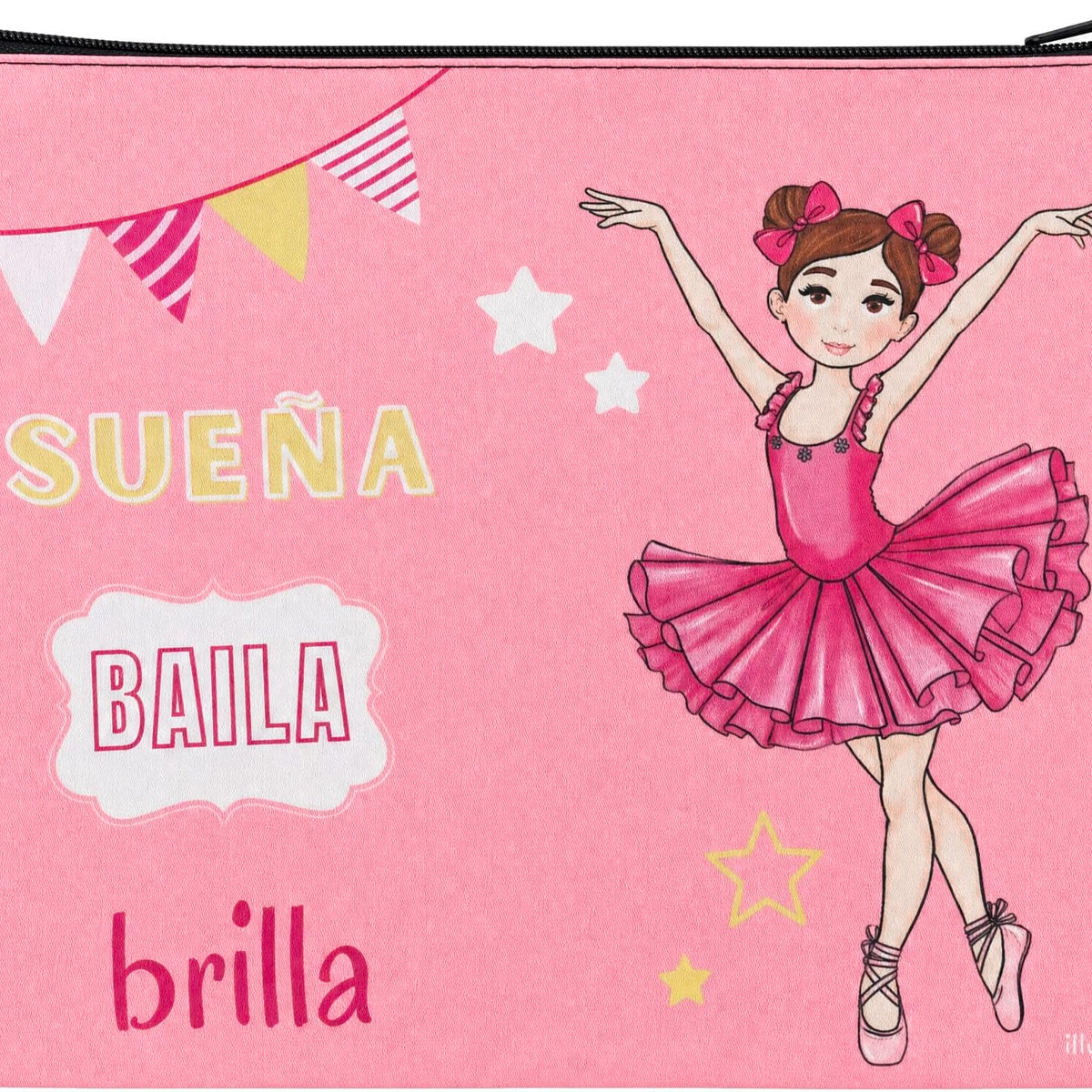 Neceser Granada illustrArte 22 x 17 cm – diseño Marina (Sueña, Baila, Brilla) – MAIN