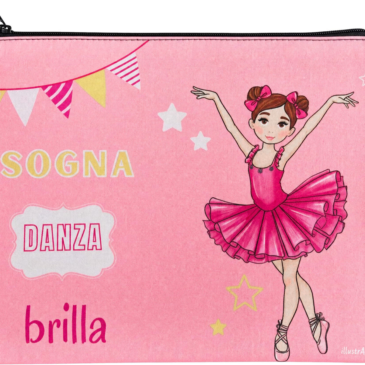 Neceser Granada illustrArte 22 x 17 cm – diseño Marina (Sogna, Danza, Brilla) – MAIN