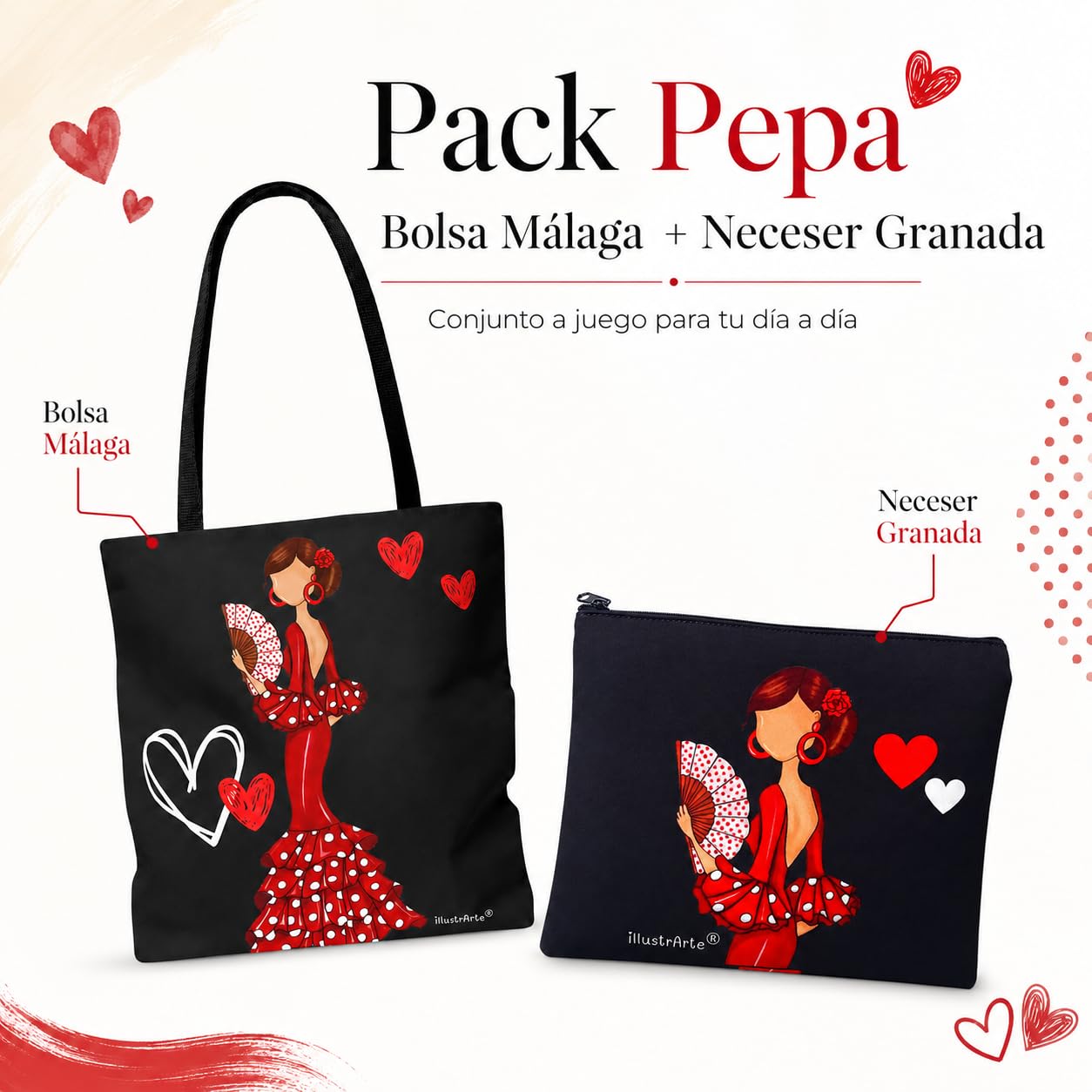 Pack Málaga + Granada Pepa Liso – vista 2
