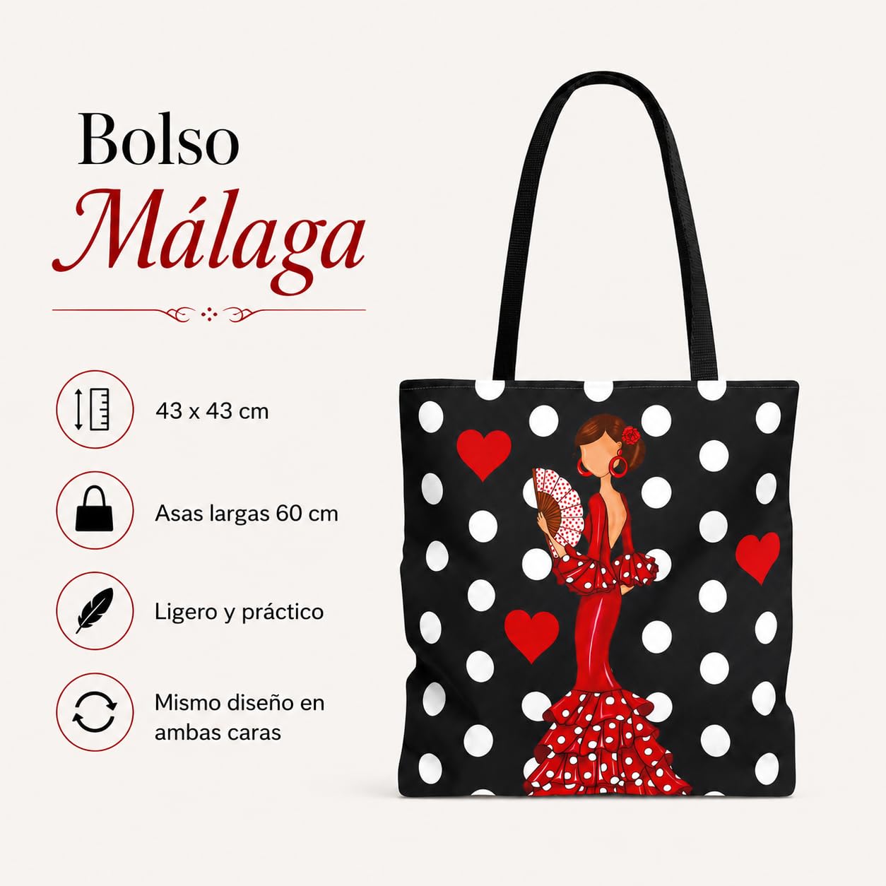 Pack Málaga + Granada Pepa Lunares – vista 3
