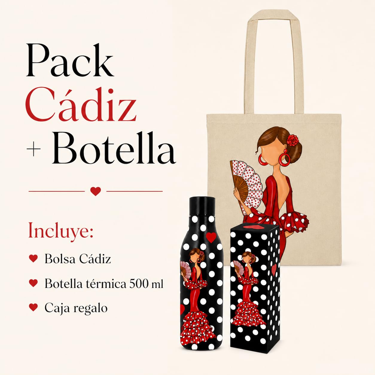 Pack botella + bolsa Cádiz Pepa – vista 7