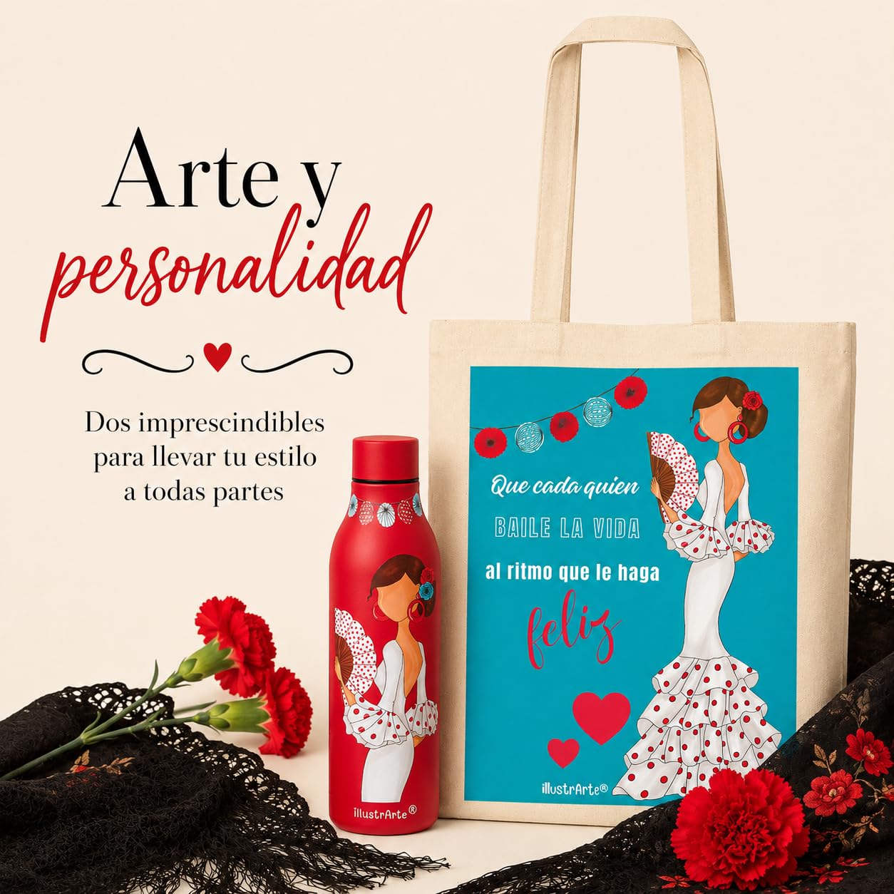 Pack botella + bolsa Cádiz Pepa Feliz – vista 8