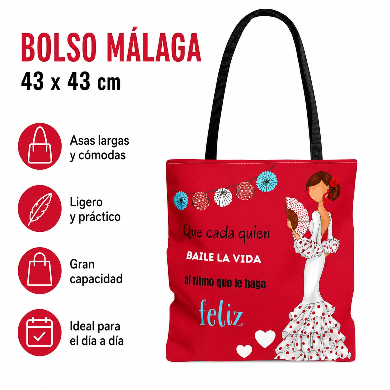 Pack botella + bolso Málaga Pepa Feliz – vista 5