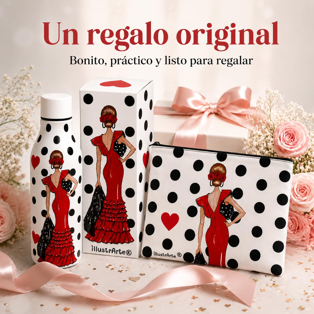 Pack botella + neceser Granada Manuela – vista 7