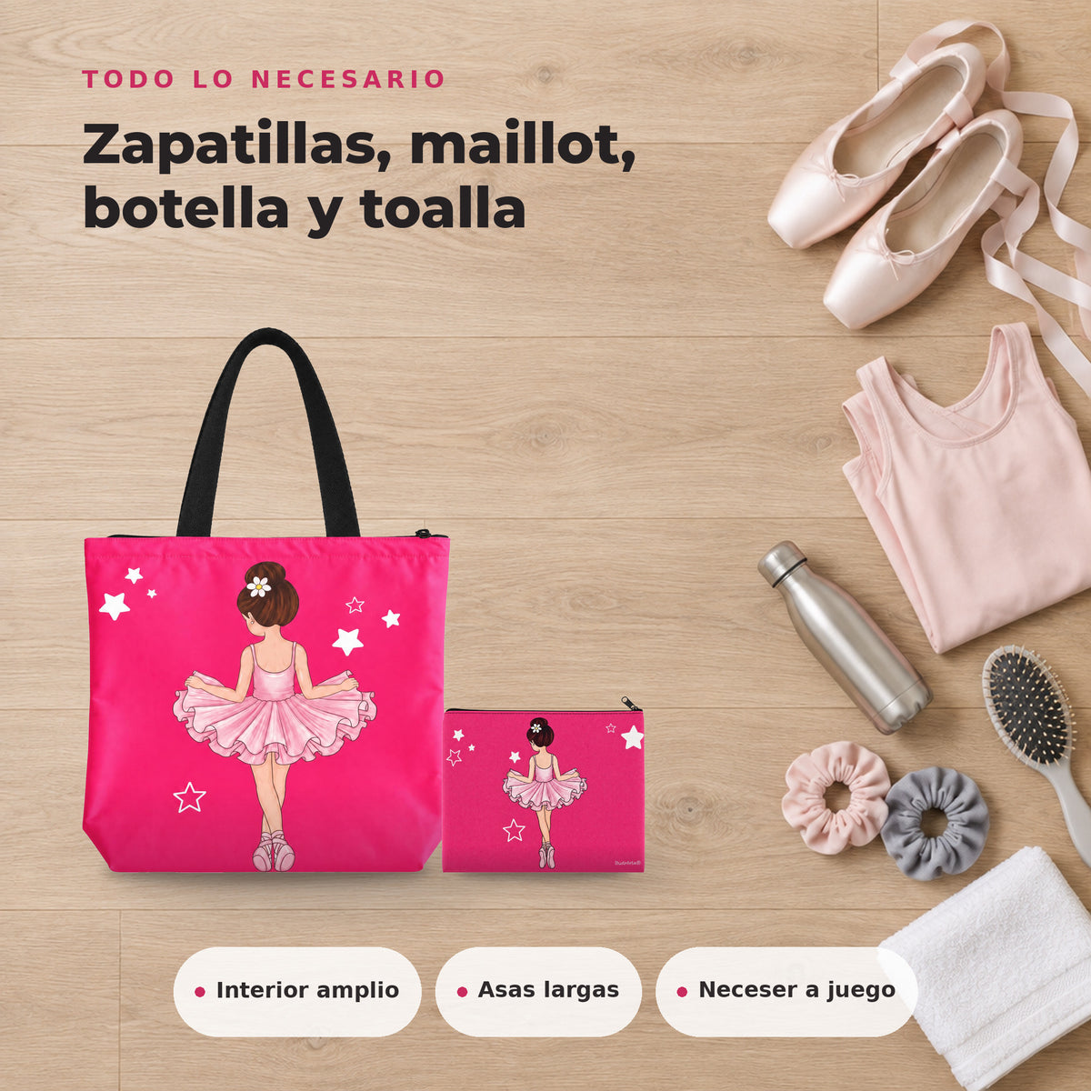 Pack Viena + Granada Tina - cabe todo lo necesario
