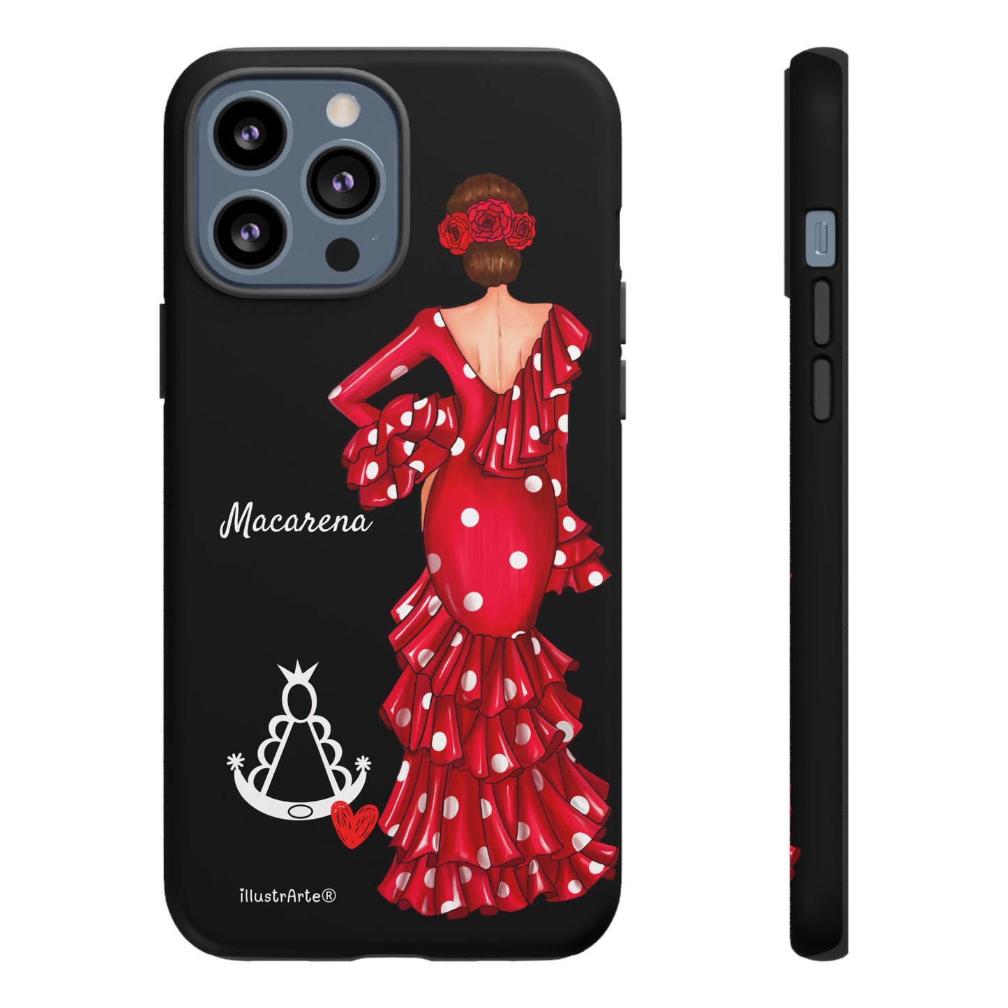 Macarena Custom Phone Case - Black - for iPhone, Samsung, Pixel