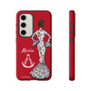 Funda de teléfono personalizable María blanco Virgen del Rocío – para iPhone, Samsung, Pixel