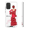 Funda de teléfono personalizable Macarena Blanco – para iPhone, Samsung, Pixel