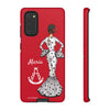 Funda de teléfono personalizable María blanco Virgen del Rocío – para iPhone, Samsung, Pixel