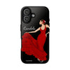 Funda de teléfono personalizable Candela fondo negro– iPhone, Samsung, Pixel
