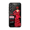Funda de teléfono personalizable  - Modelo Macarena con frase  Para iPhone, Samsung Y Google Pixel