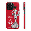 Funda de teléfono personalizable María blanco Virgen del Rocío – para iPhone, Samsung, Pixel