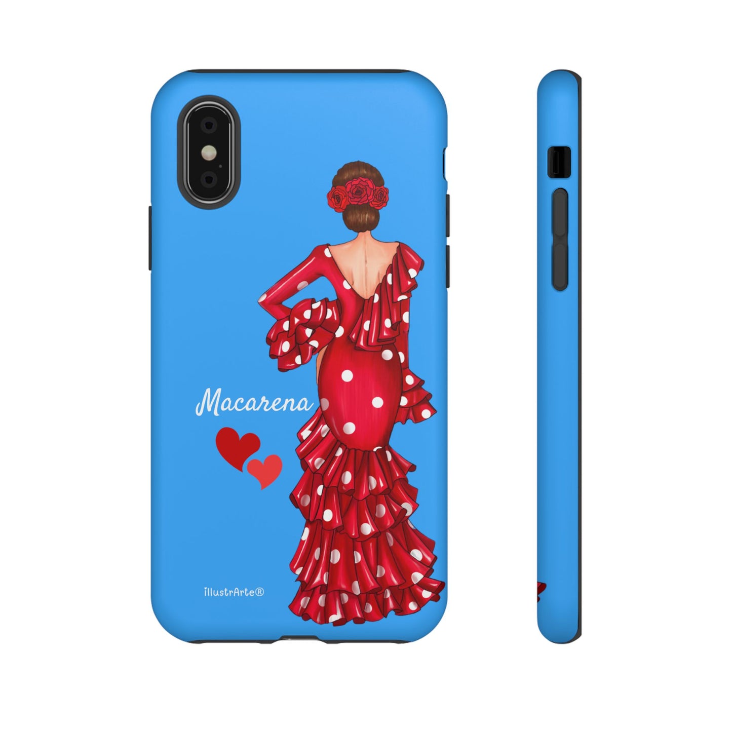 Personalized Macarena Blue Phone Case – for iPhone, Samsung, Pixel