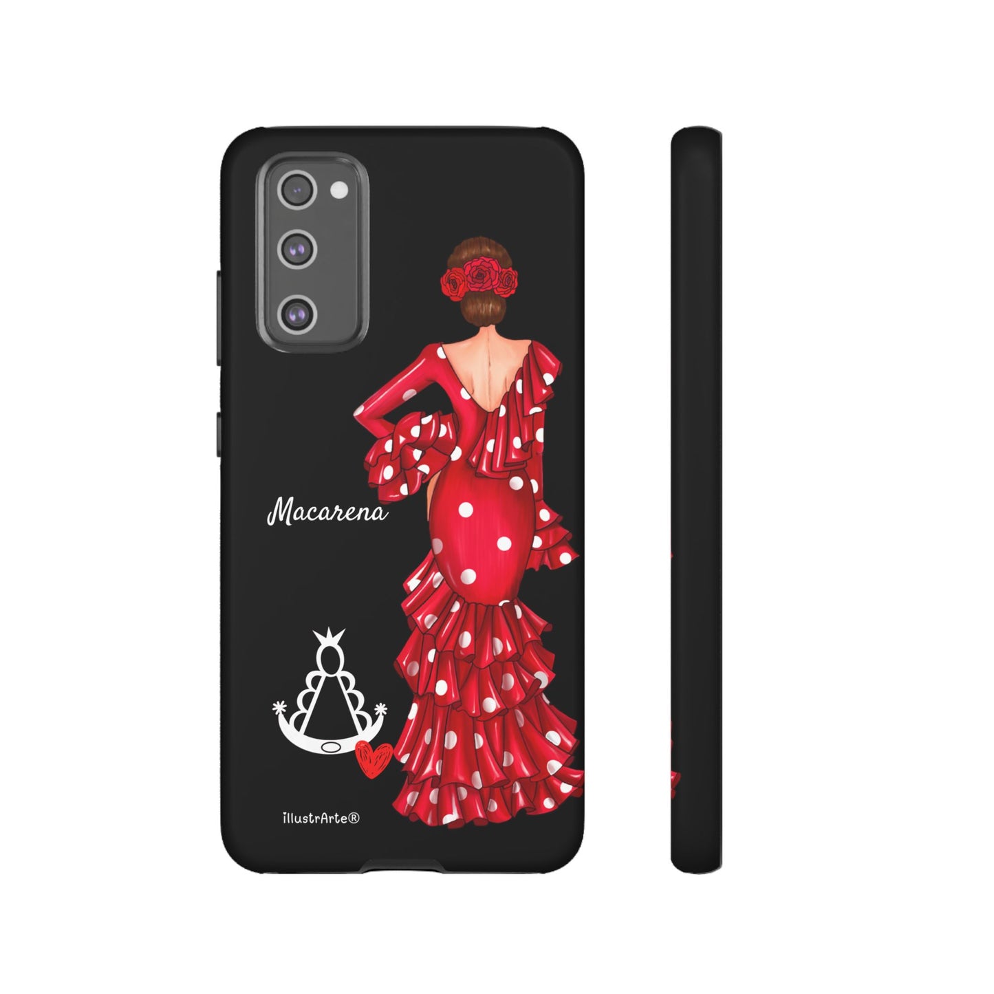 Macarena Custom Phone Case - Black - for iPhone, Samsung, Pixel