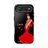 Funda de teléfono personalizable con nombre/bandera/Virgen - Modelo Lucía  Para iPhone, Samsung Y Google Pixel