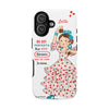 Funda de teléfono personalizable Lolita con frase – para iPhone, Samsung, Pixel