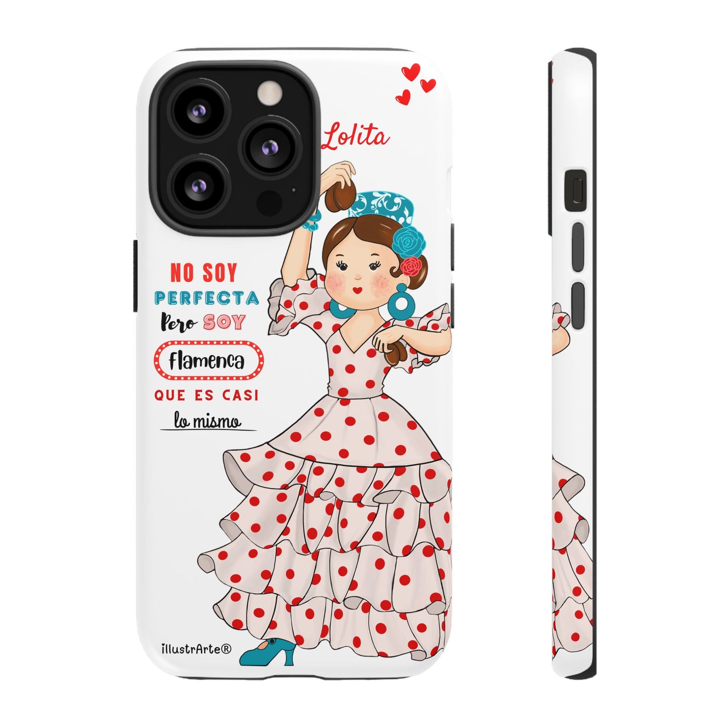 Custom Seashell Phone Case on Black Background – for iPhone, Samsung, Pixel