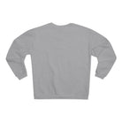 a grey sweatshirt with a white background