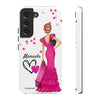 Funda de teléfono personalizable Manuela – para iPhone, Samsung, Pixel