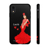 Funda de teléfono personalizable con nombre/bandera/Virgen - Modelo Lucía  Para iPhone, Samsung Y Google Pixel