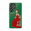 Funda de teléfono personalizable Cayetana fondo verde – para iPhone, Samsung, Pixel