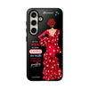 Funda de teléfono personalizable  - Modelo Macarena con frase  Para iPhone, Samsung Y Google Pixel