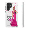Funda de teléfono personalizable Manuela – para iPhone, Samsung, Pixel