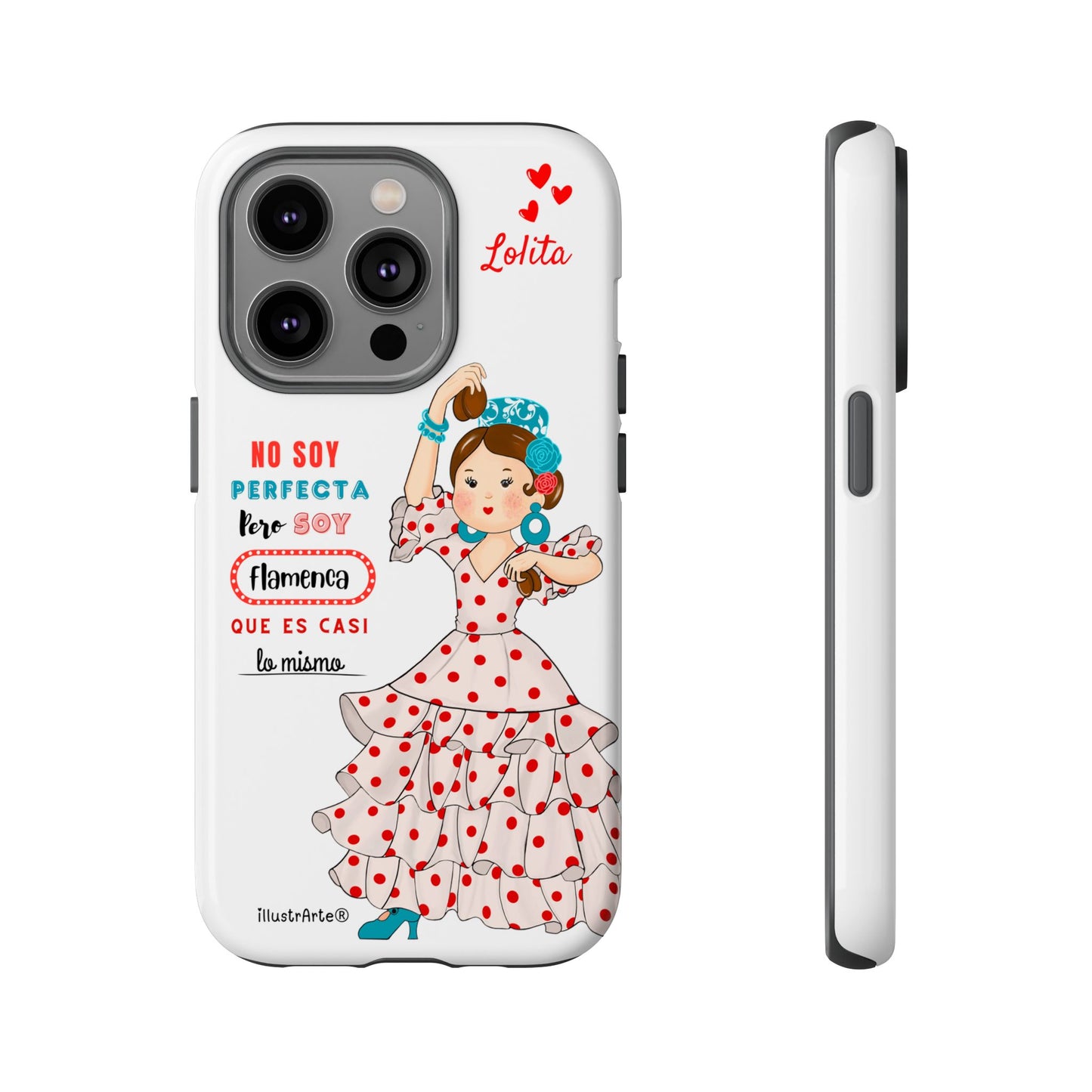 Custom Seashell Phone Case on Black Background – for iPhone, Samsung, Pixel