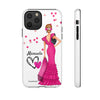 Funda de teléfono personalizable Manuela – para iPhone, Samsung, Pixel