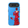 Funda de teléfono personalizable Macarena azul – para iPhone, Samsung, Pixel