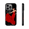Funda de teléfono personalizable Candela fondo negro– iPhone, Samsung, Pixel