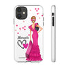 Funda de teléfono personalizable Manuela – para iPhone, Samsung, Pixel