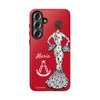 Funda de teléfono personalizable María blanco Virgen del Rocío – para iPhone, Samsung, Pixel