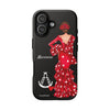 Funda de teléfono personalizable Macarena negro – para iPhone, Samsung, Pixel