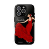 Funda de teléfono personalizable Candela fondo negro– iPhone, Samsung, Pixel