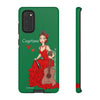 Funda de teléfono personalizable Cayetana fondo verde – para iPhone, Samsung, Pixel